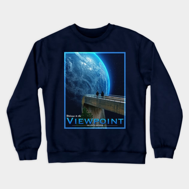 POSTCARD: VIEWPOINT. Crewneck Sweatshirt by LFHCS